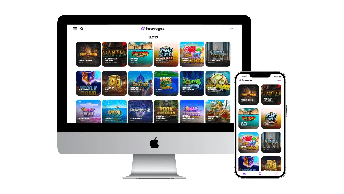 FireVegas Casino App Screenshot